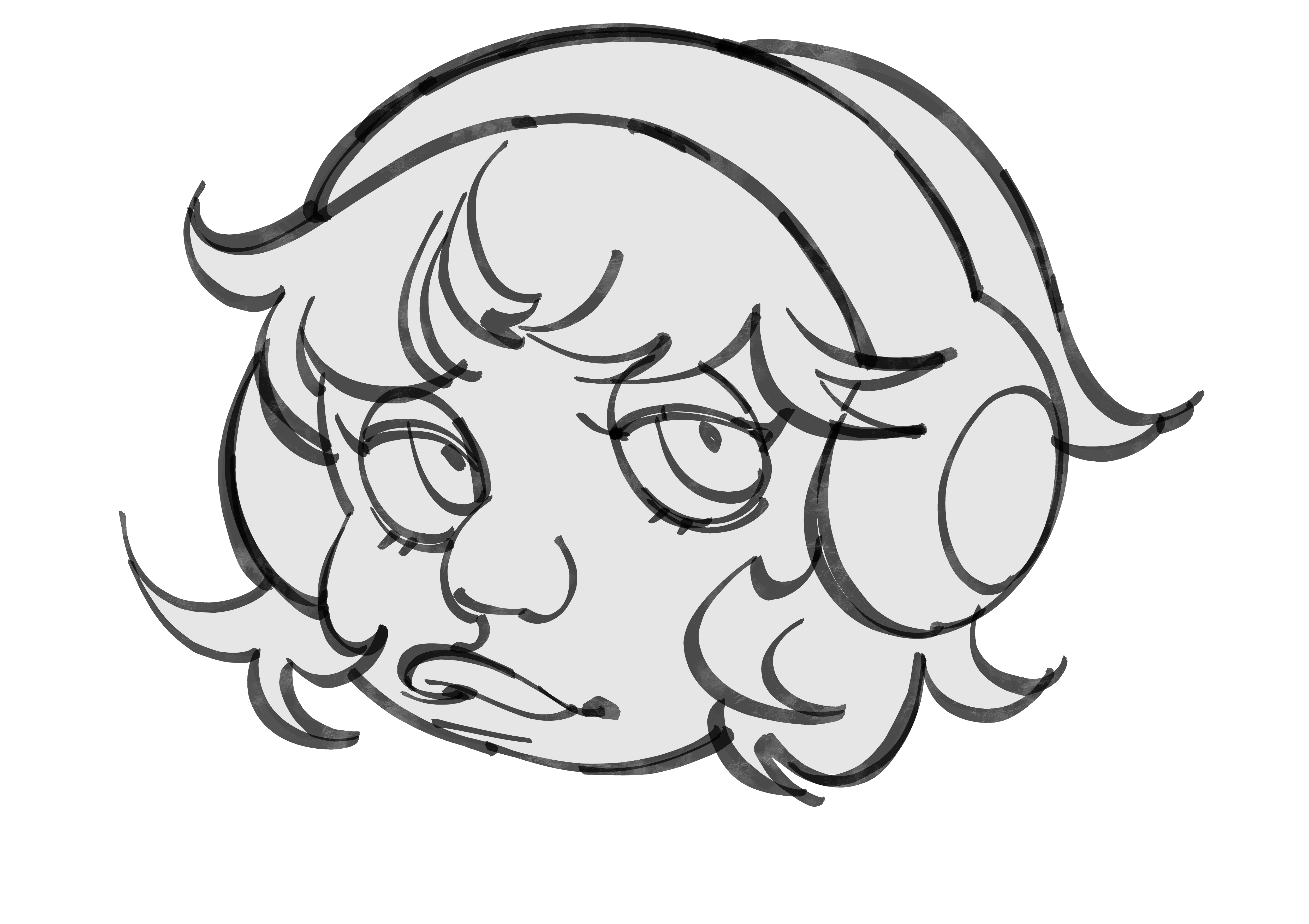 neutral expression